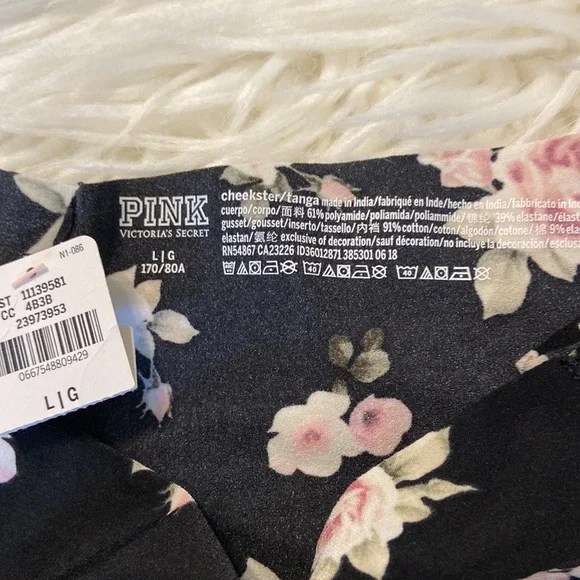Victoria Secret size Large Cheekster Tanga brand new with tag - Picture 8 of 8
